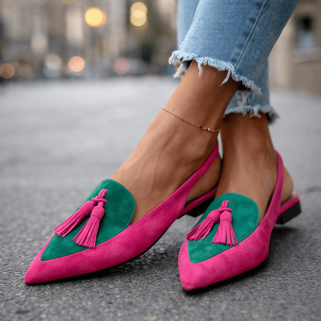 Amélie | Women's Fringe Strap Sandals