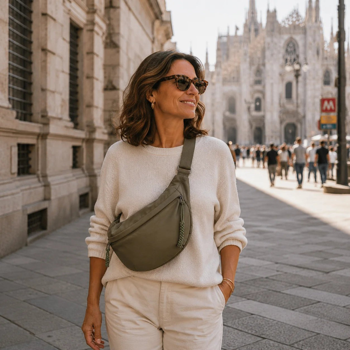 Laila™ – Adjustable Crossbody Shoulder Bag with Anti-Theft Protection