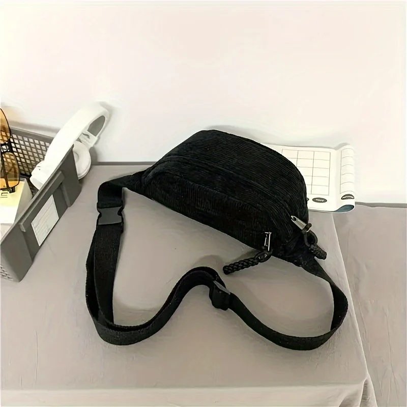 Sunniva™ – Ribbed Adjustable Crossbody Belt Bag