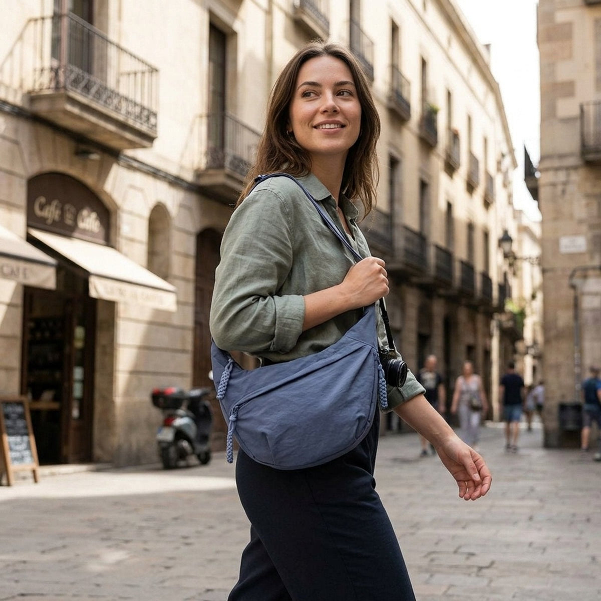 Sara™ – Adjustable Crossbody Sling Bag with Theft Protection